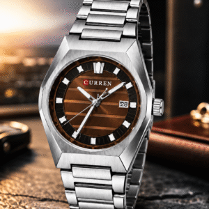 Montre classique CURREN - Chocolat